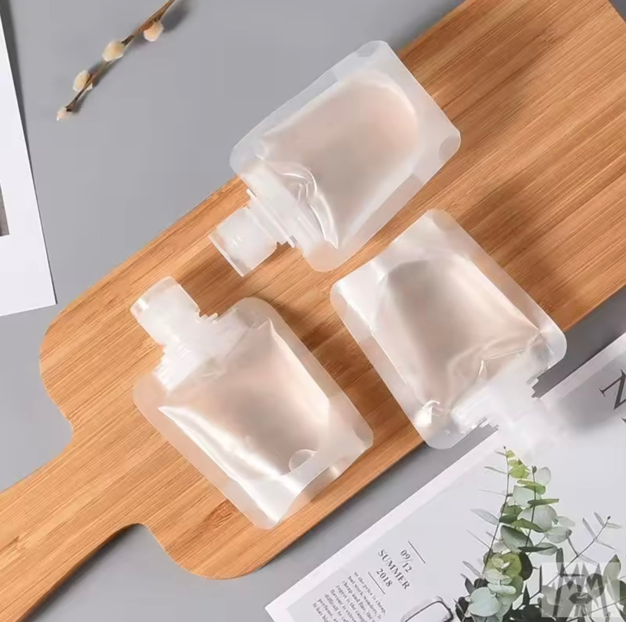 Flacons de voyage étanches – Pack de 9